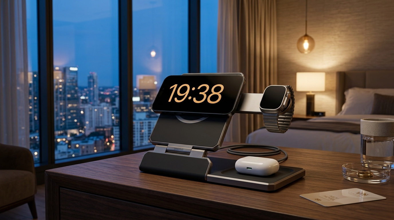 OmniFold™ 3-in-1 Magnetic Travel Charging Station